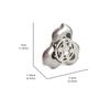 EDC Hand Spinner  Stainless Steel Fidget Spinner ADHD Concentration Toy Fidget Spinning Toy  Fidget Toys Adults Gift