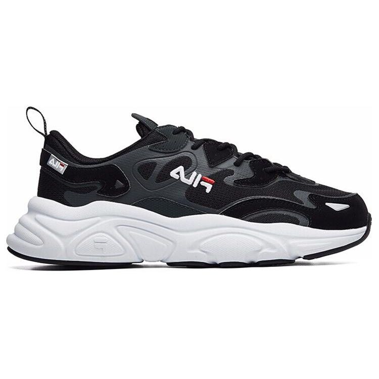 FILA Mars 1 Mesh Fabric Synthetic Leather Mars Sports Comfortable Shock Absorption Wear-Resistant Breathable Low-Top Casual Shoes F12M041117FBG