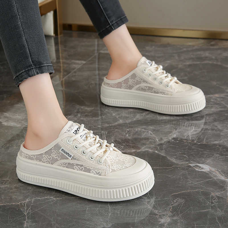 Fashion Non-slip Sole Big Sole Ladies Sneakers Purple Vulcanize Tennis Shoes Womans Women's Flat Sport Gym Sneackers Trending