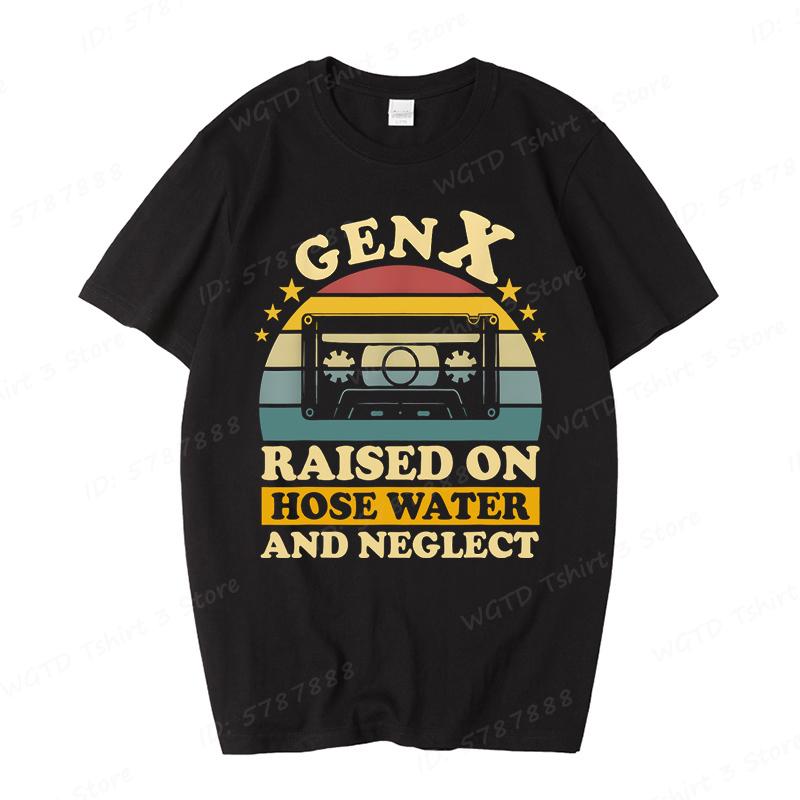 Cool Skull Gen X Before All You Sissie Were Born Tshirts Funny Generation X Tshirt Mens Street Casual Short Sleeve Tshirts