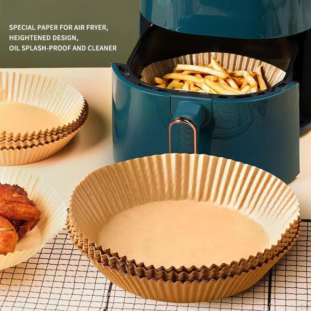 50 Parchment Paper for Baking 20cm Cookie Sheet Liner Disposable Cooking Grilling