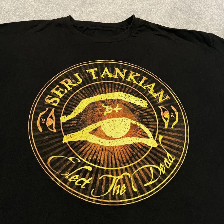 Serj Tankian Elect the Dead Tour  100% Cotton Unisex S-5XL DI471 Unisex T-Shirt S