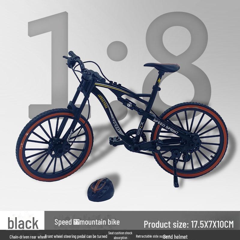 

1:8 Украшение для модели горного велосипеда из сплава - внедорожная игрушка для мальчиков