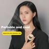 Portable Handheld Fan USB-C Rechargeable Outdoor Bladeless Fan 360°Adjustable Strong Wind Bladeless Fan for Home Office