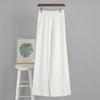 Womens Casual Knit Zip Cardigan Wide Leg Pants Two Piece Set