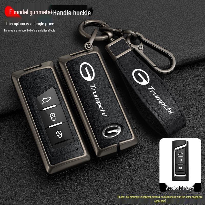2019 GAC Trumpchi GS4 Key Cover with Buckle for GA8/GS7 - Protective Car Key Shell