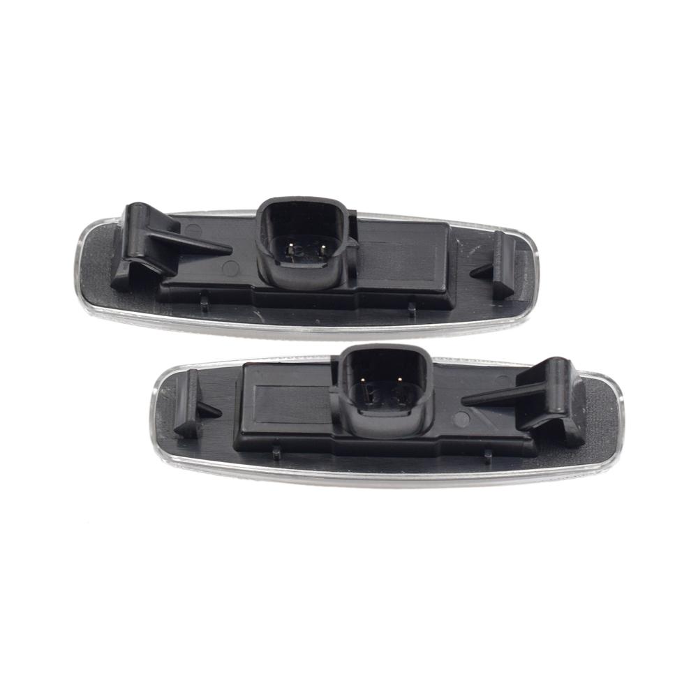 2pcs Dynamic LED Car Side Marker Lights Repeater Signal Lights For Infiniti EX35 EX37 FX30d FX35 FX37 FX50 G25 G35 G37 JX35 M25