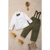 1-5 Years 4 Piece Bowtie And Slopephone Suit Baby Set