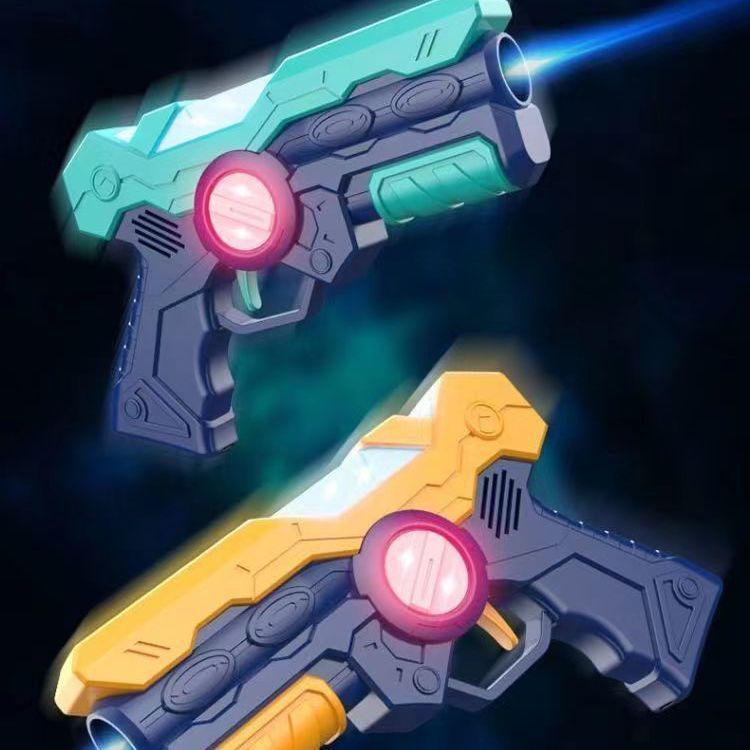 Infrared Laser Battle Toy Gun for Parent-Child Interaction with Sound and Light Effects