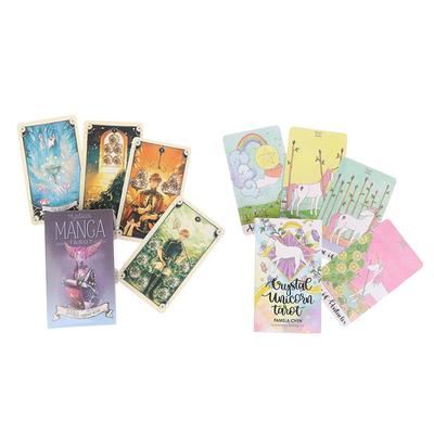 Tarot de Unicornio - Oráculo de Adivinación Tarot Deck Juego de Mesa