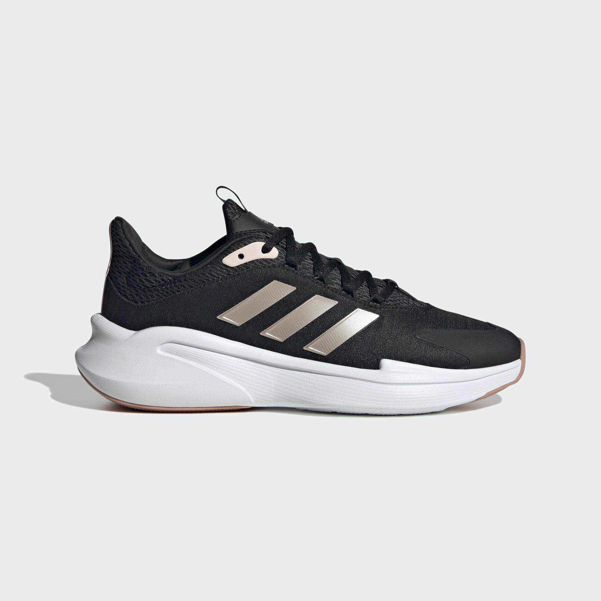 adidas Alphaedge+ Black Champagne Metallic (Women s) 36.5