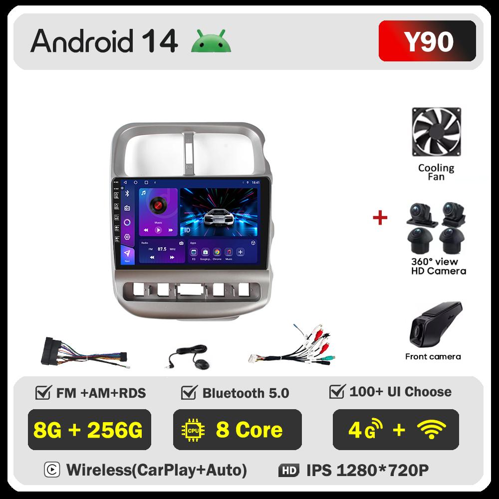 For Kia BONGO 2004-2012 Car Radio Player Car Carplay Screen Autoradio Mirror Link Car Intelligent Systems Touch Screen 8 Core 4G