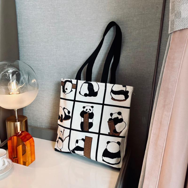 2025 Neue Cartoon Niedliche Panda Reißverschlusstasche