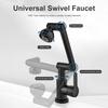 1080 Degree Swivel Faucet Rotating Faucet 2 Modes Mechanical Arm Kitchen Faucet Multifunctional Universal for Washing Hair/Face