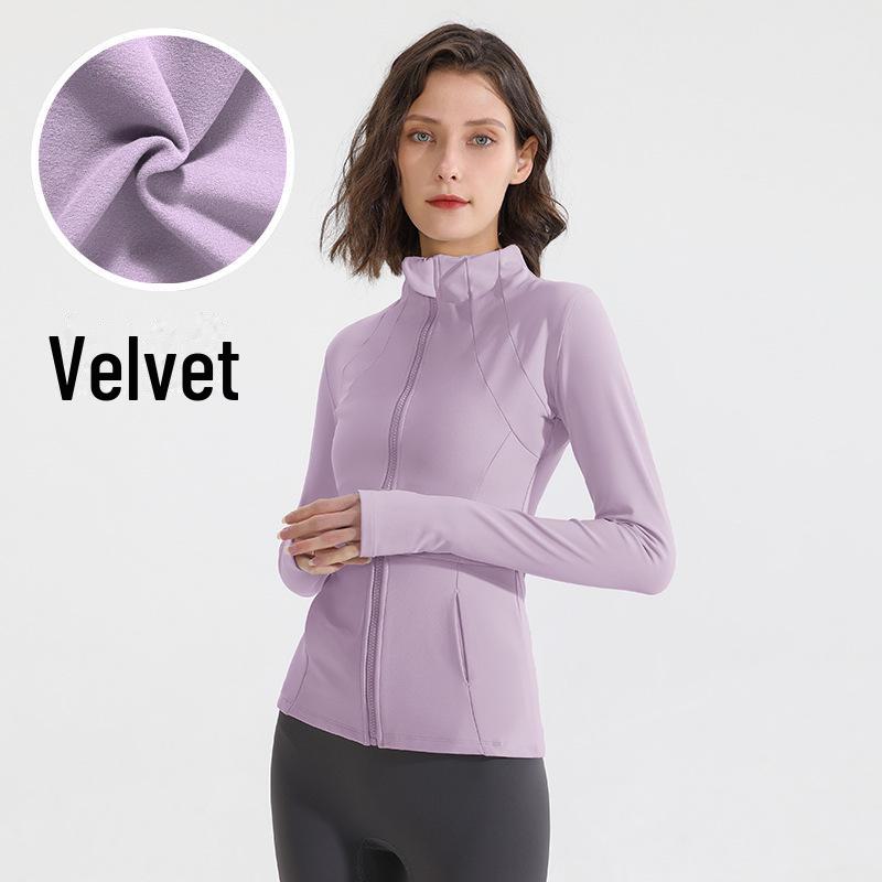 Women's Windproof Yoga Cardigan: Quick-Dry, Breathable, Long Sleeve Fitness Jacket for Autumn/Winter