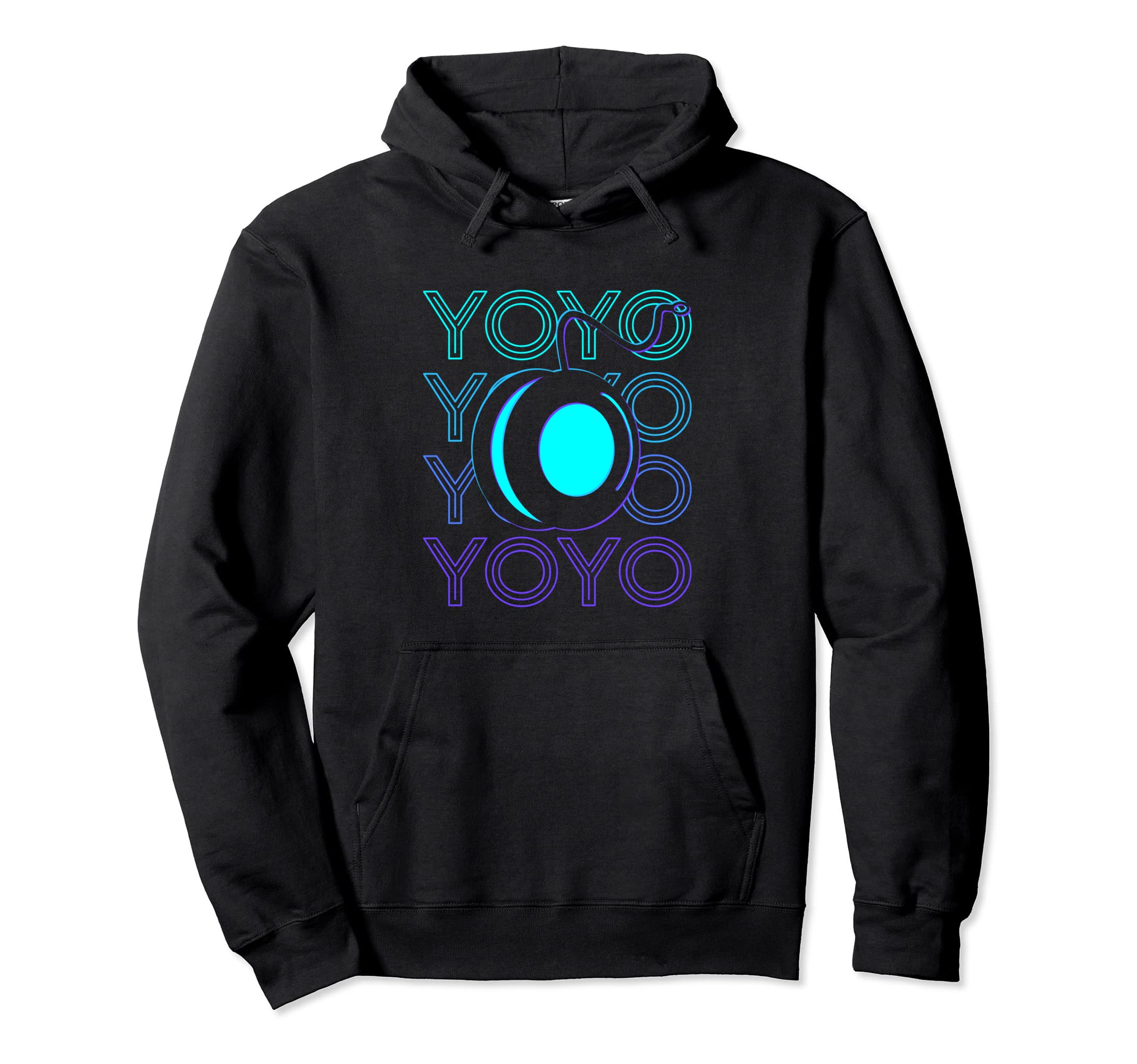 

Player Retro Hoodie Yo-Yo чёрный