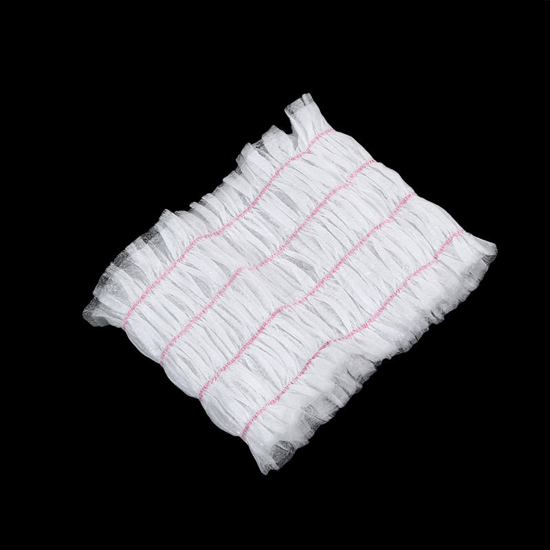 100 Stück Damen Einweg Spa Stirnbänder Weiche Vlies Gesichtsbehaarungswickel Schönheits Gesichtsreinigung Dehnbar Elastische Haarbander