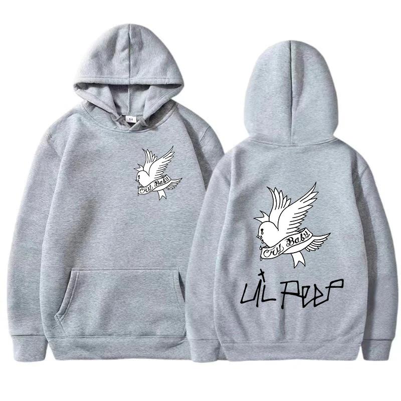 Nové Autunm Women Lil Peep Mikiny s potiskem Dámské Unisex Lil Love Streetwear Móda Ležérní Hip Hop Mikiny Oblečení