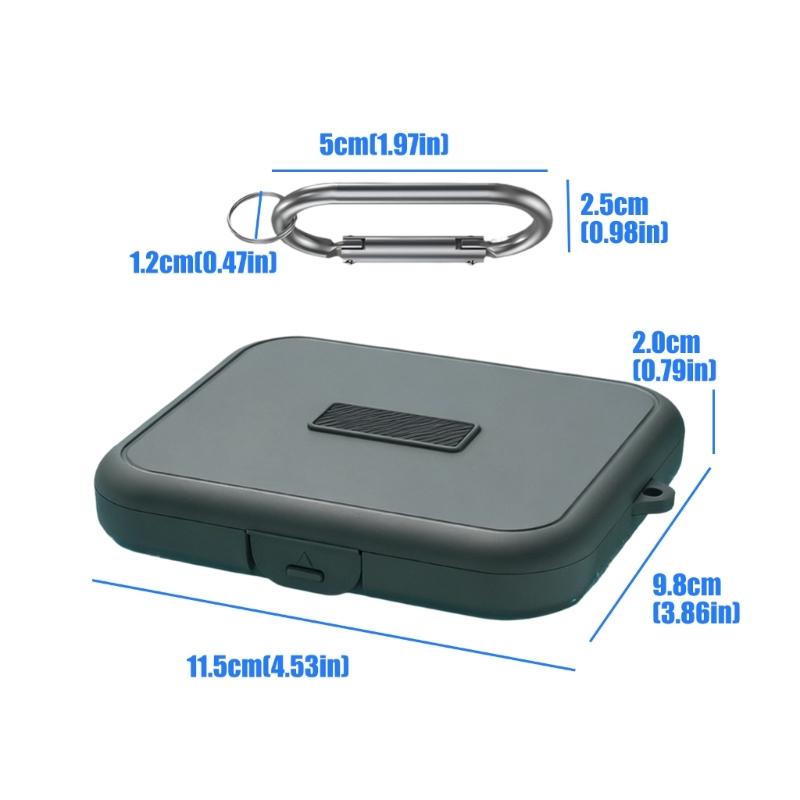 Shockproof Travel Case Smooth Surfaces Silicone Pouch Lightweight Carrying Case Easy To Carry Bag for Device NotePin/S