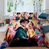 HD Image H — Harry Potter Bedding Set: 3D-Printed Cartoon Duvet Cover — Soft, Comfortable