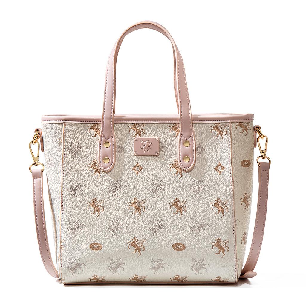 Premium niche sweet messenger bag new exquisite printed small tote bag commuter vegetable basket handbag