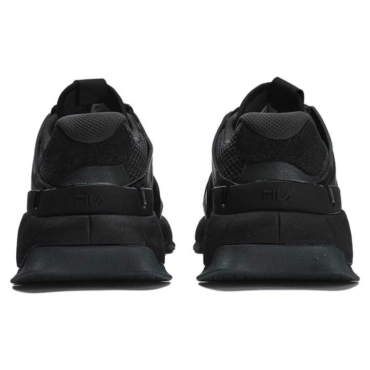 Fila Insetto Fabric Synthetic Leather Cow Split Leather Tpu Sports Low-Top Lifestyle Casual Shoes Men Sneaker Black F12M321103FBD