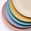 63pcs Wheat Straw Cutlery Set Household Portable Knife Fork Spoon Chopsticks Bowl Plate Dish Tableware