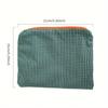 Hot Sale Women Plaid Makeup Bag Large Capacity Cotton Zipper Pouch Purse Travel Makeup Bag Portable Simple Pouch Cosmetic Bag