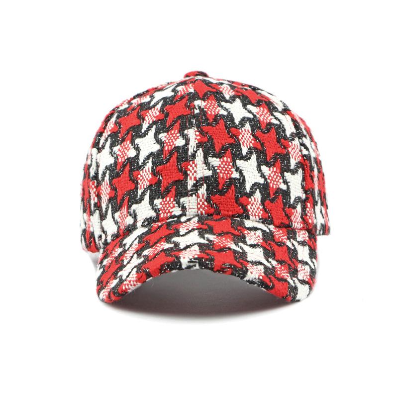 Hut Frauen Herbst Winter Dicke Warme Gestrickte Baseball Kappe Sonnenschutz Sonnenschirm Kappe Pferdeschwanz Panama Kappe