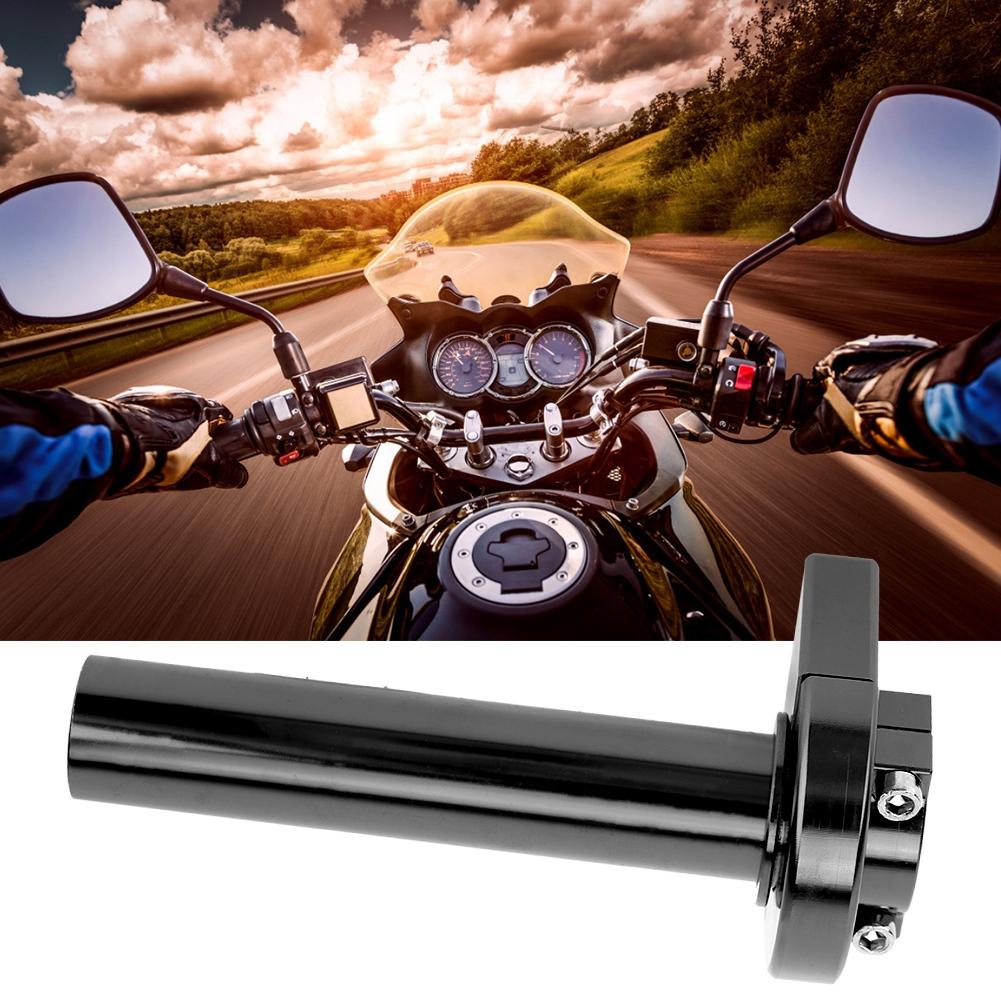 22mm Aluminum Motorcycle Modified Quick Twister Handlebar Throttle Turn Grip Black
