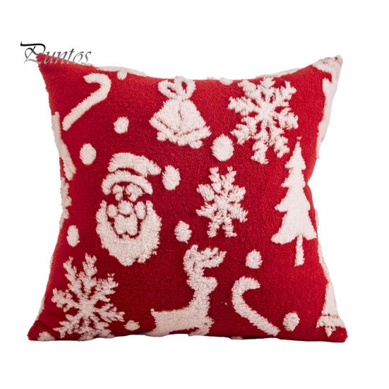 

Рождественская наволочка 3D лось Рождественская елка Призрак Тыква Узор Скрытая молния Хэллоуин Новый год вечеринка Диван Украшение Подушка Чехол Подушка A