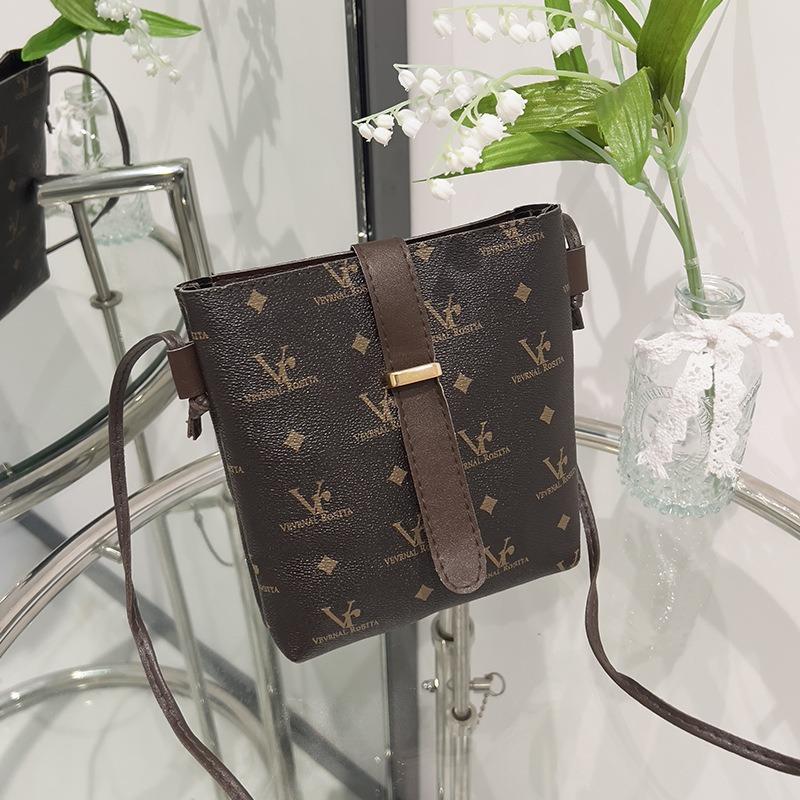 Tisknutá taška přes rameno, taška na mobilní telefon, módní ležérní taška vše v jednom, korejská dámská crossbody taška