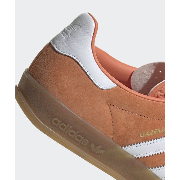 adidas Gazelle Indoor Hazy Copper Gum Vyriški sportbačiai Cloud-White JI2586