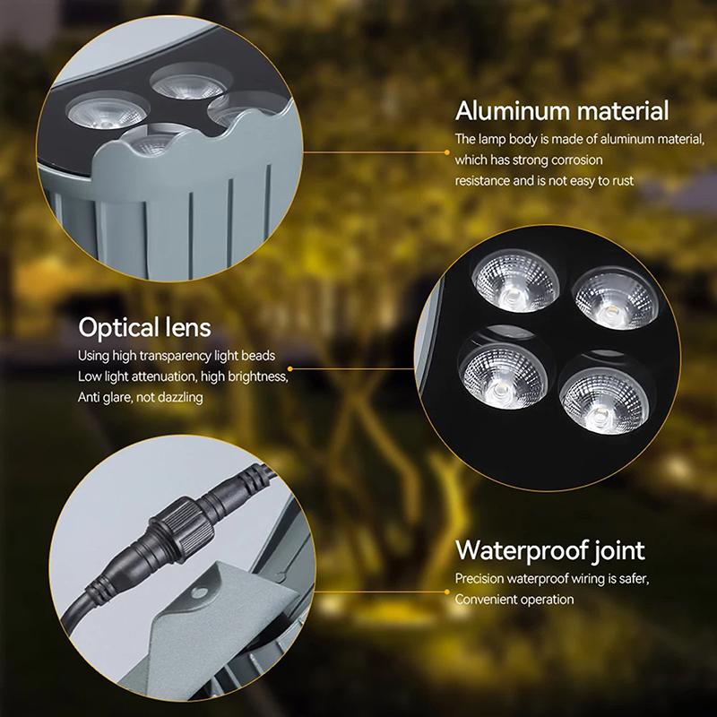 Tree Hugging Lamp Led Outdoor Night Landscape Engineering Decorative Lighting Garden Park Courtyard Landscape Tree Spotlight