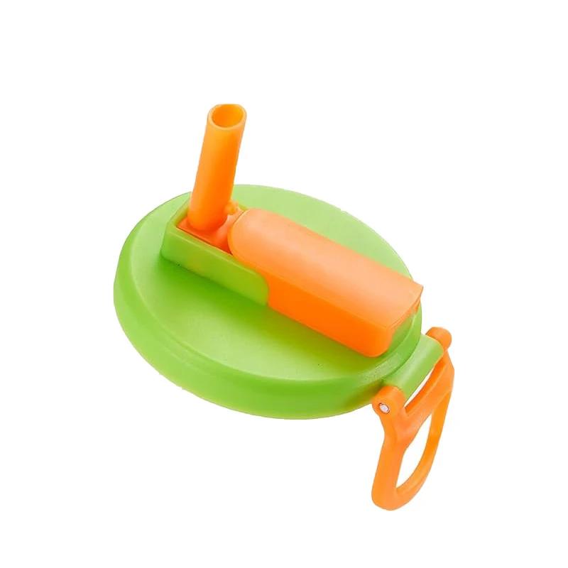 1/2pcs Portable Soda Can Lid Silicone Straw Soda Can Lid Reusable Suitable For Canned Beverages Beer Juice Drinking Utensils