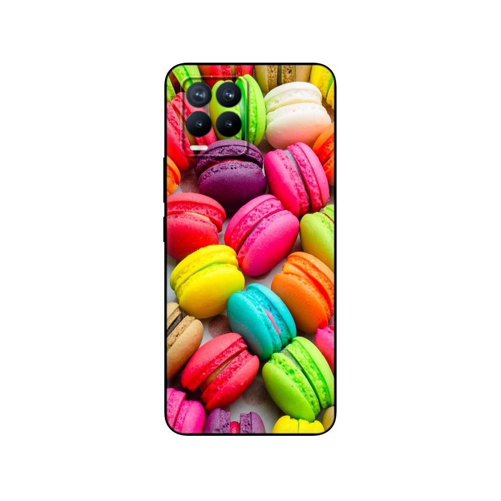 Pre puzdro Realme 8 6,4 palca Zadný kryt Pre puzdro na telefón Realme 8 Pro OPPO Realme8 4G RMX3085 Nárazník Mäkký silikónový 8pro čierne tpu puzdro