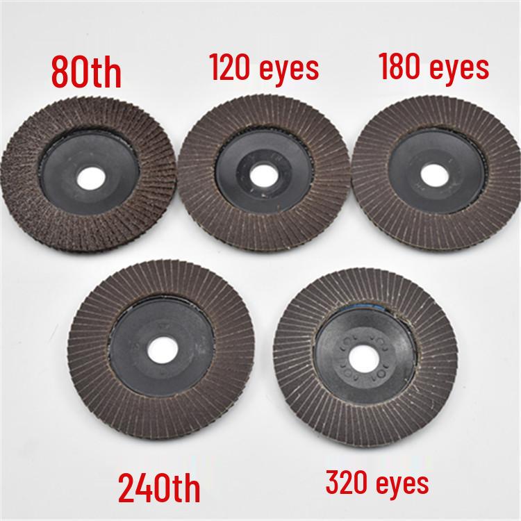 100mm Thickened Flap Disc for Polishing and Grinding Stainless Steel