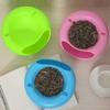 Snacks Bowl Creative Bowl Double Layer Dry Fruit Containers Snack Storage Box Sunflower Seed Nut Bowl With Shell Storage