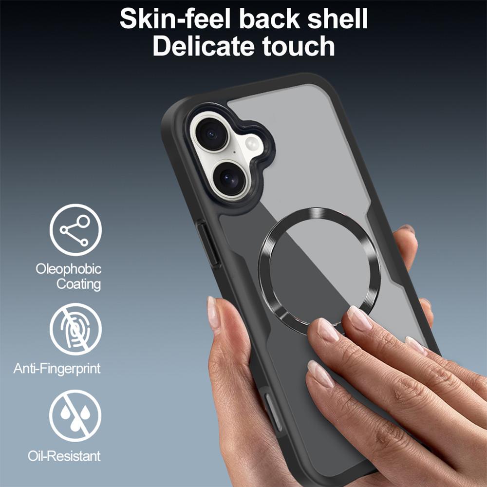 Anti-scratch Touch Screen Case 360 Protector Film Case for iPhone 16 15 14 13 12 11 Pro Max Plus TPU Ultra Thin Magnetic Magsafe