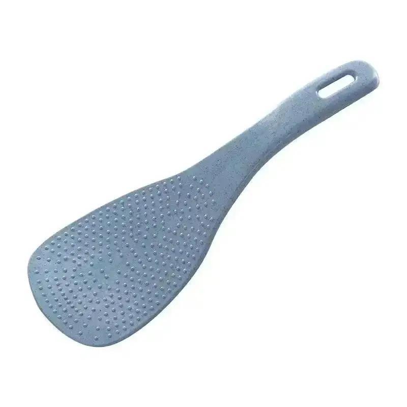

Кухонные гаджеты Пшеничная солома Ложка для риса с ручкой Рисоварка Лопатка для риса Домашняя кулинария Удобные аксессуары Гаджеты синий