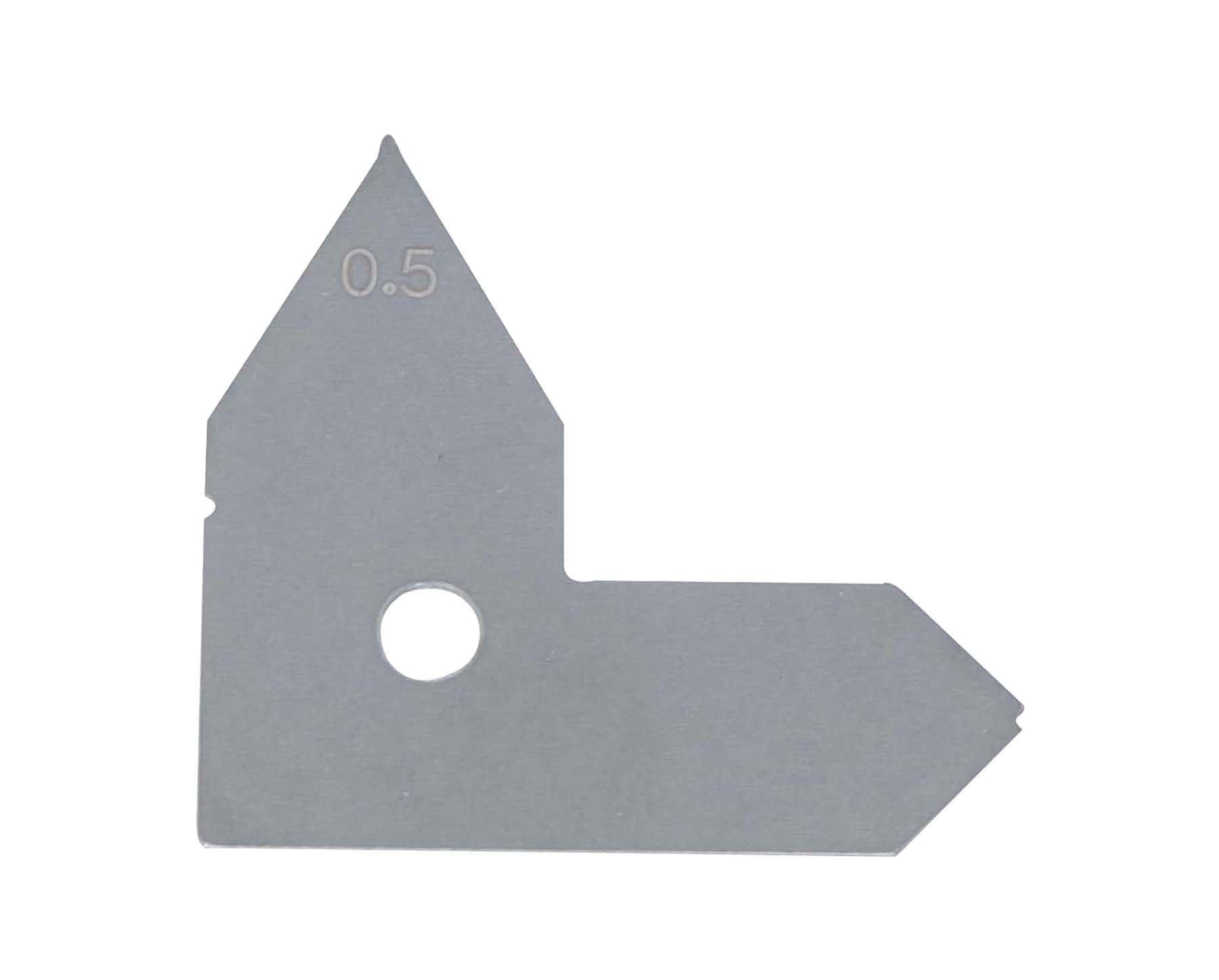 

Niigata Seiki SK Made in Japan Radius Gauge Leaf R0.5 RGL-05