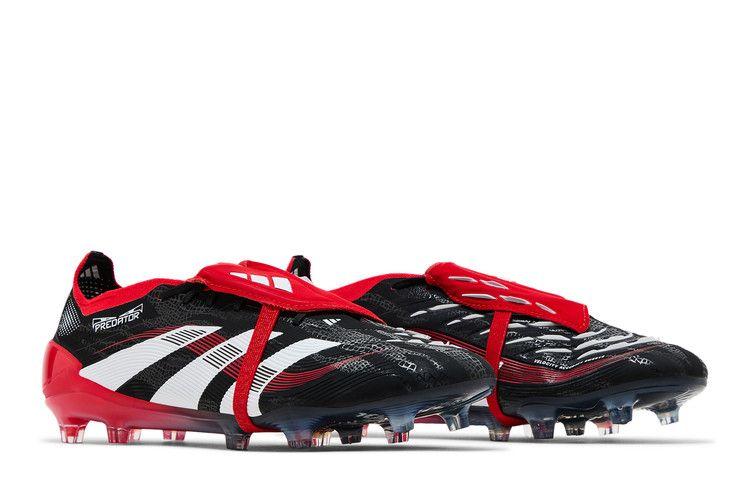 Men's Sneakers adidas Predator Elite Foldover Tongue FG Moments Core Black/Footwear White/Vivid Red