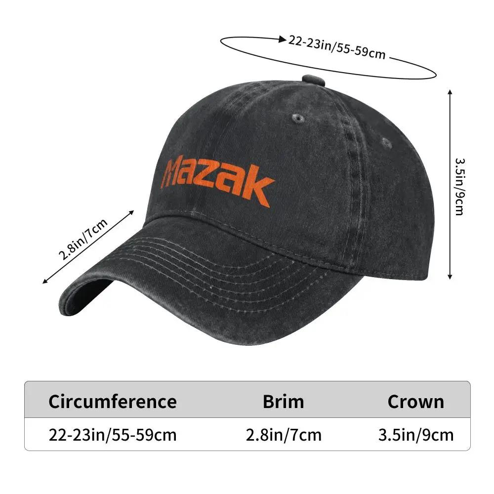 NEUE Mazak Baseballkappe Herren Damen Snapback Trucker Mode Netzmütze Outdoor Sport Laufen Verstellbar Geschenk