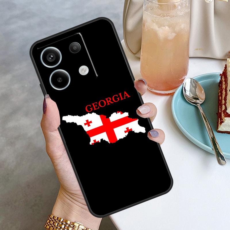 

Georgia Flag Funda For Xiaomi Redmi Note 12 11 10 9 8 13 Pro Plus 12S 11S 10S 9S 10A 9C 10C 12C 13C Case Redmi Note 12 Pro 5G