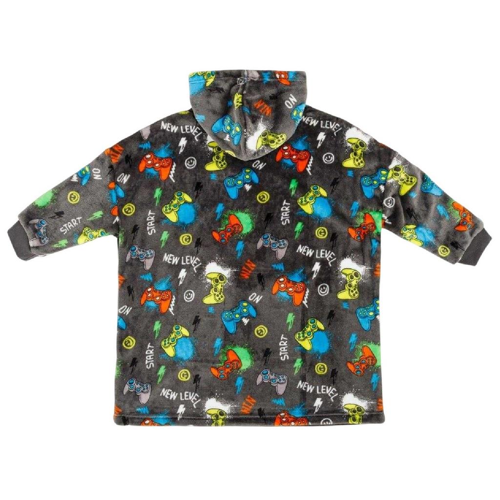 Star Boys Graphic Print Oversized Hoodie Blanket