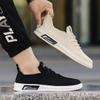 Men's Shoes Autumn Breathable Casual Shoes New Skateboard Shoes Soft Bottom Flying Woven Shoes Breathable Mesh Casual Sneaker