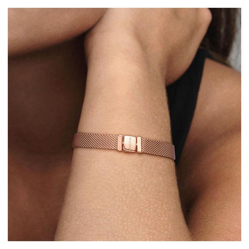 Pandora Reflexions wire mesh bracelet for women 587712