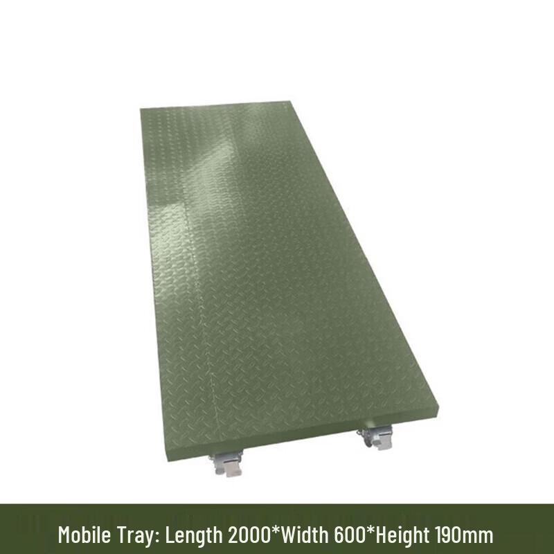 Ruobite Heavy-Duty Warehouse Pallet Rack with Wheels