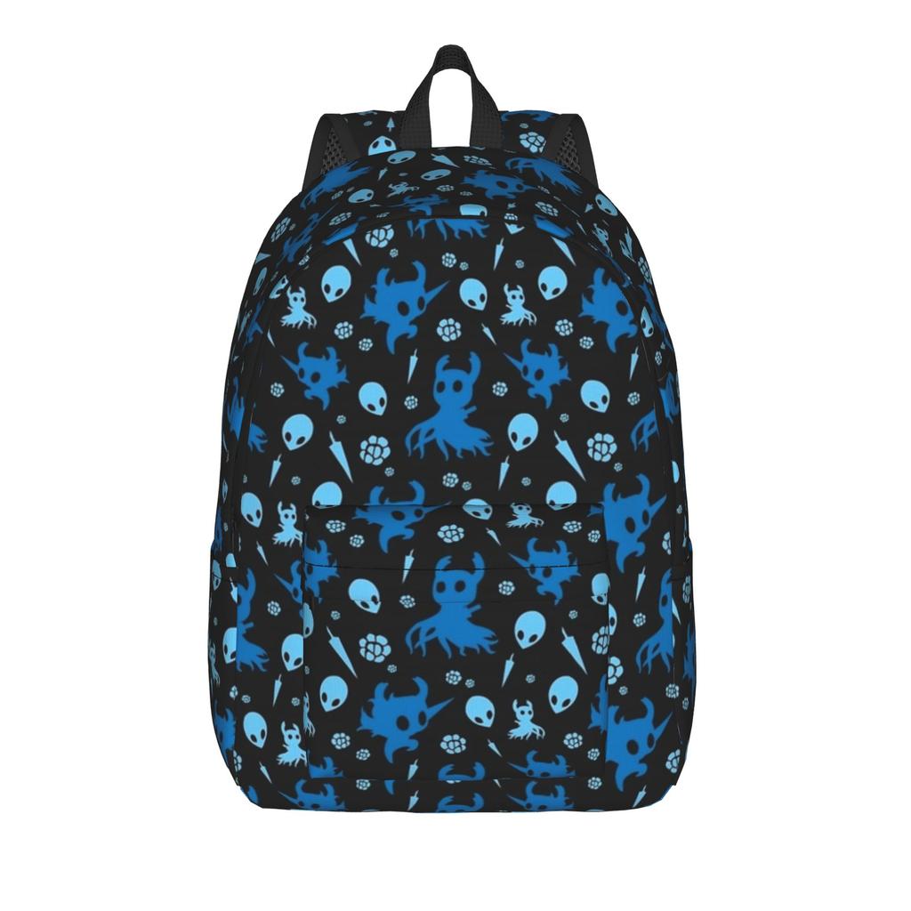Hollows Knight Schatten Rucksack für Männer Frauen Teenager Student Business Tagesrucksack Spiel Cartoon Laptop Leinwandtaschen Outdoor