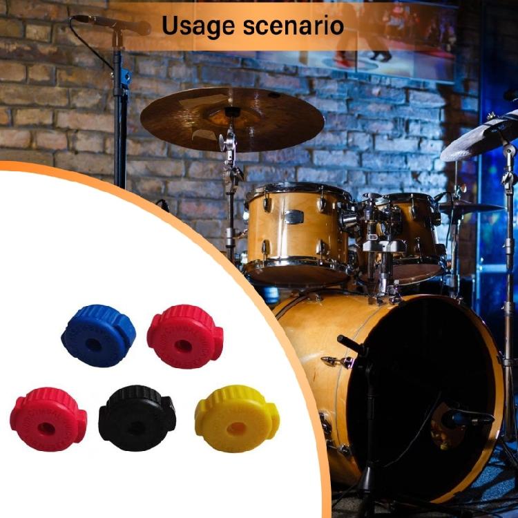 5Pcs Drum Quick Release Nut Replacement Plastic Cymbal Nut Quick Release Nut Removal Stand Screw Caps Easy to Use